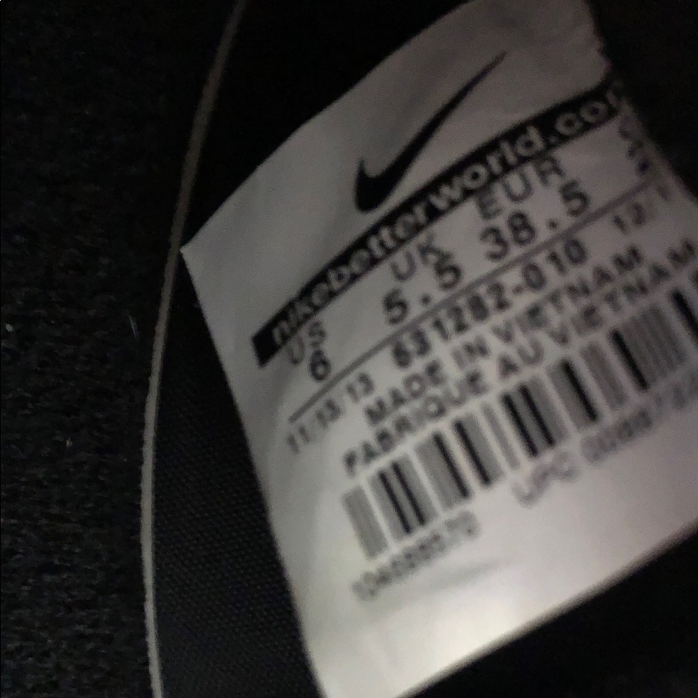 Nike Black Athletic Shoes